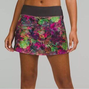 Lululemon Pace Rival Skort Size 6 ColourVivid Floral Tone Multi